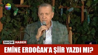 Emine Erdoğana Şiir Yazdı Mı?