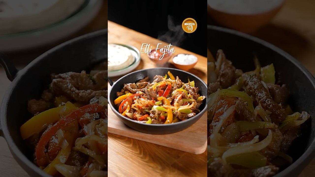 Etli Fajita ????️???????? | Detaylı Tarif Açıklamalarda! #shorts