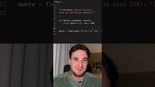 💰 ¡Calcula el PRECIO FINAL con IVA en un solo clic! 😮 Aprende funciones #Python