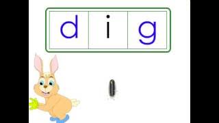 Kindergarten phonics worksheets -   words with the short vowel 'i' sound