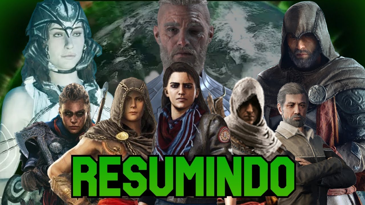 RESUMINDO A SAGA ASSASSIN'S CREED #3 - A TRILOGIA LAYLA