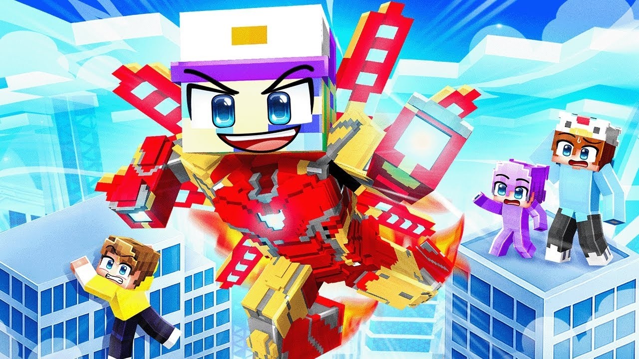 Minecraft but I'm ULTIMATE IRON MAN…