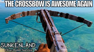 Day 2 How to OWN with The Crossbow | Sunkenland Gameplay | Part 2
