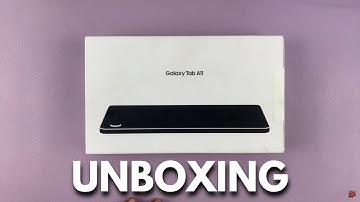 Samsung Galaxy Tab A11 | Unboxing  & Set Up