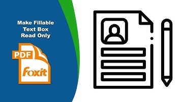 How to Protect Fillable Text Fields by Making Them Read-Only in Foxit PDF Editor