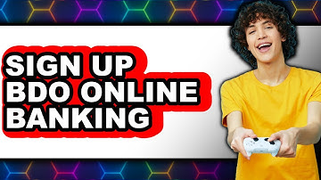 How to Sign Up BDO Online Banking (Only Way)
