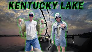 Kentucky Lake B Fishing - Deep Cranking Summer Ledges