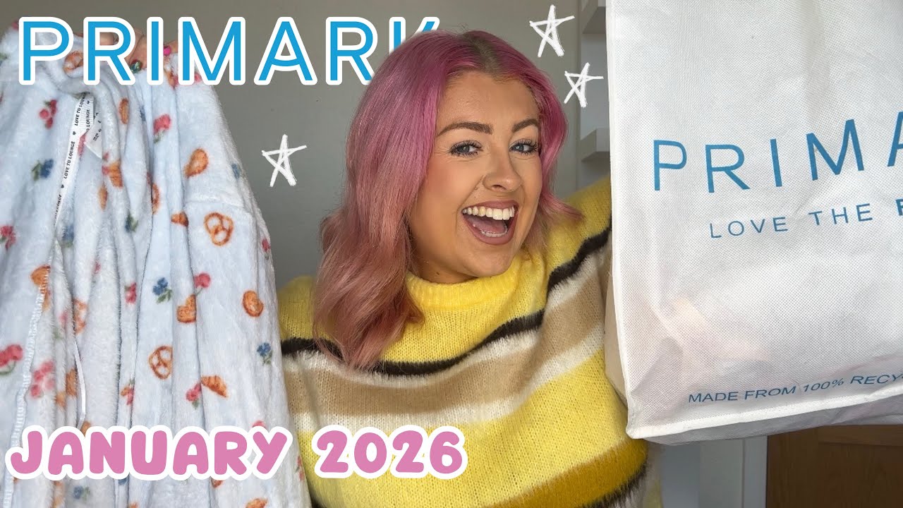 Покупки в PRIMARK в январе 2026 года | Новинки ко Дню святого Валентина и товары для дома 🎀