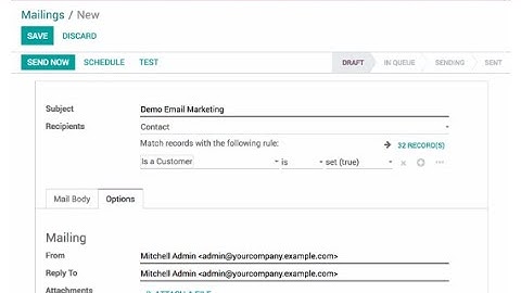 Odoo Email Marketing || Stop paying to send emails