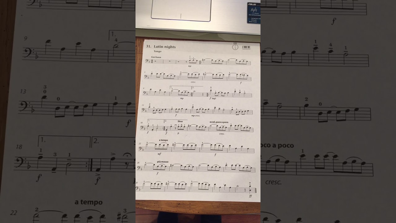 Latin Nights backing track