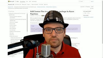Dynamics 365 F&O - Add License Files to Deployable Packages