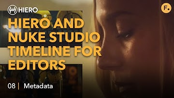 Hiero and Nuke Studio Timeline for Editors | Woking with Media - 08 Metadata