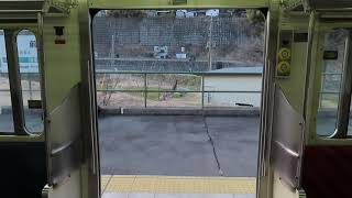 JR吾妻線 211系 ドア閉
