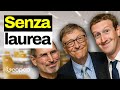Milionari senza laurea? Cos'è il bias del sopravvissuto, quando vediamo solo i successi e sbagliamo