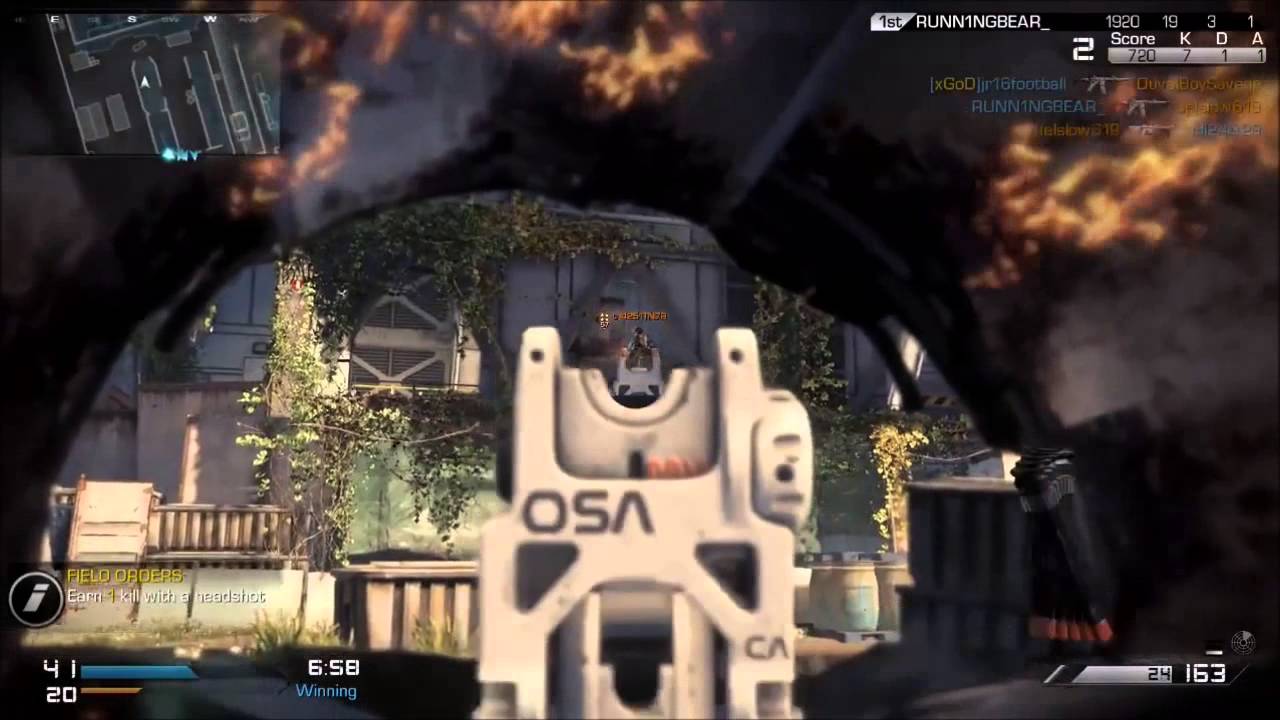 Call of Duty: Ghosts Gameplay | Using the ARX160!