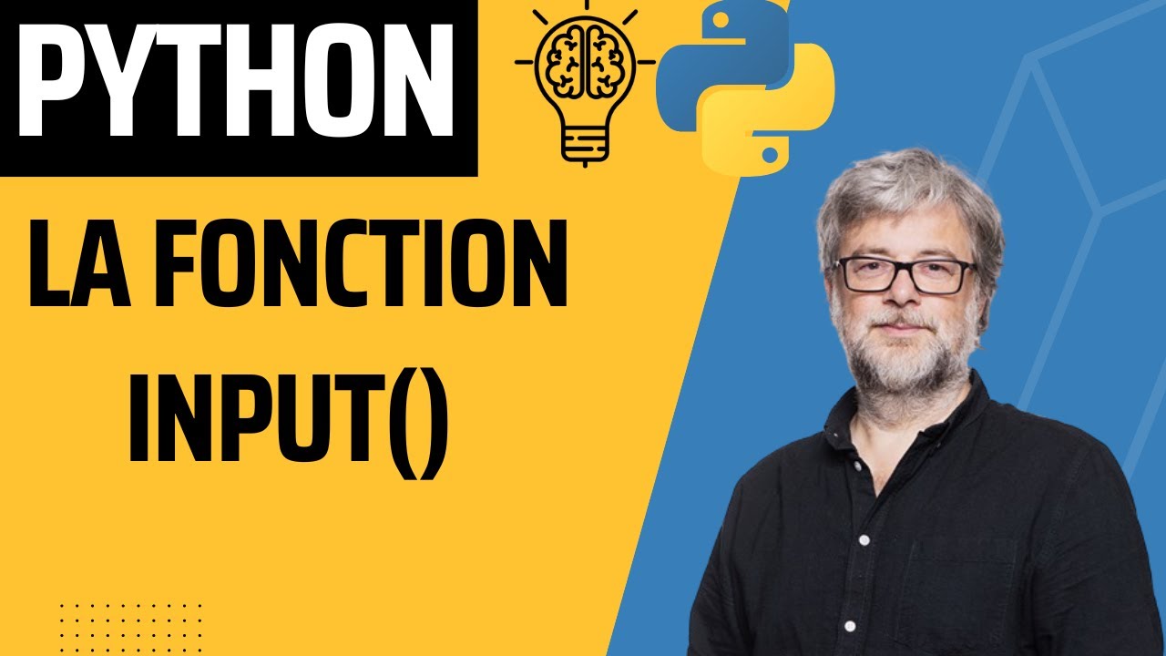 La fonction Input en python - YouTube