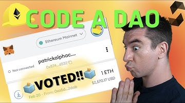 How to build an on-chain DAO | Typescript & Solidity (Python version in description)