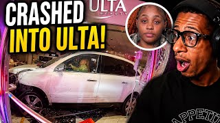 Woman Too Lit Crashes Into Ulta To Run From Police