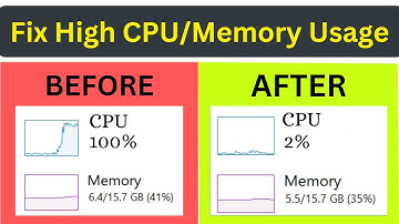 How To Fix High CPU/Memory/DISK Usage on Windows 11/10 | Working (2023)