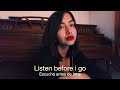 listen before i go - billie eilish (cover in SPANISH / cover en ESPAÑOL)