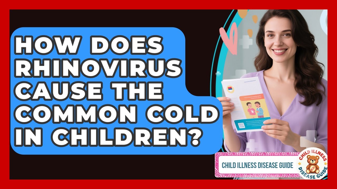 How Does Rhinovirus Cause The Common Cold In Children? - Child Illness ...