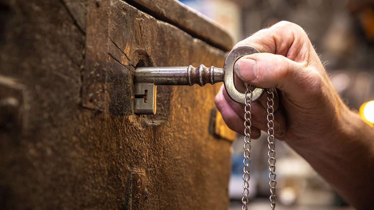 Adam Savage Makes a Lock From Scratch! - YouTube