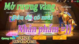 Quay chìa vàng test tỷ lệ ra tướng CAM | Rise of Kingdoms