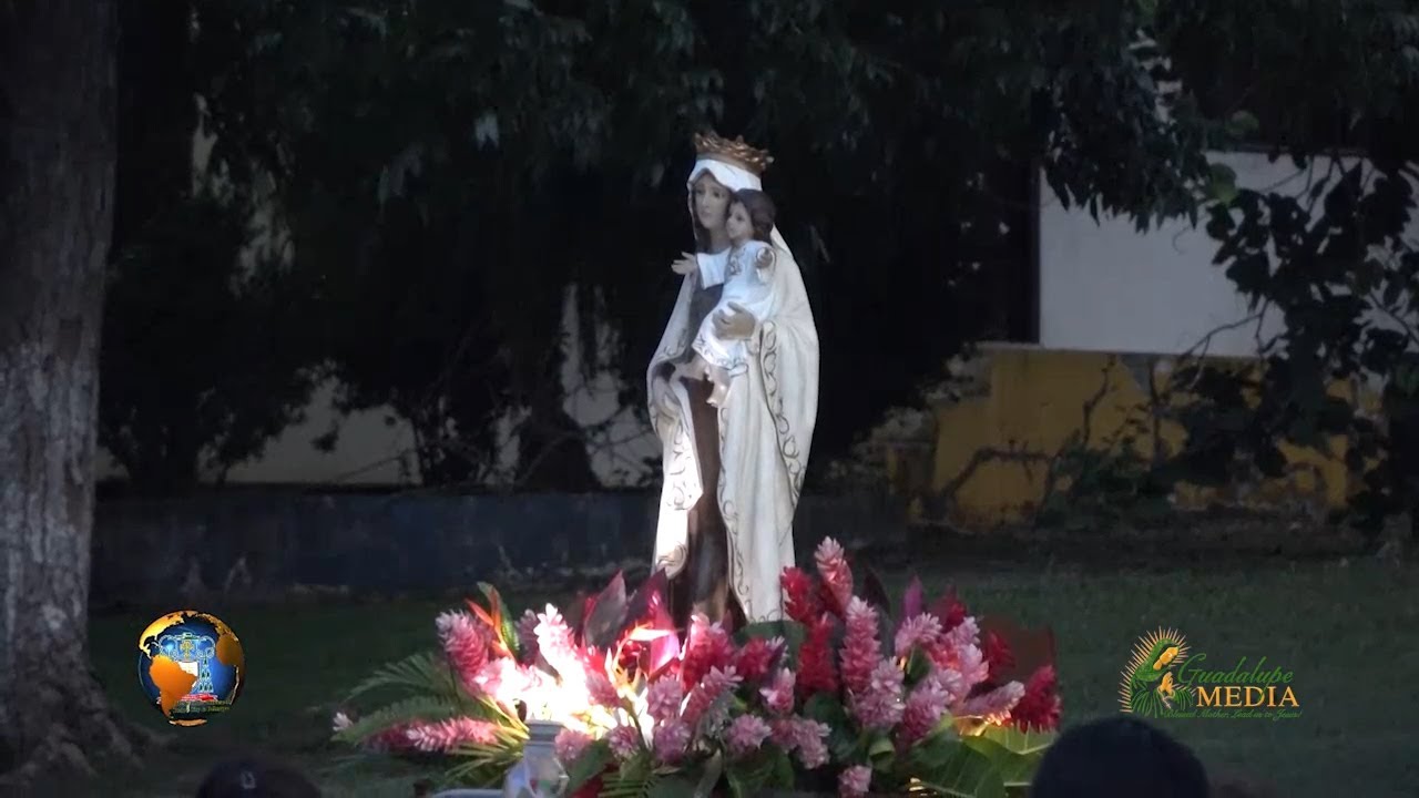 Benque Viejo concludes the Feast Day of Our Lady of Mount Carmel - YouTube