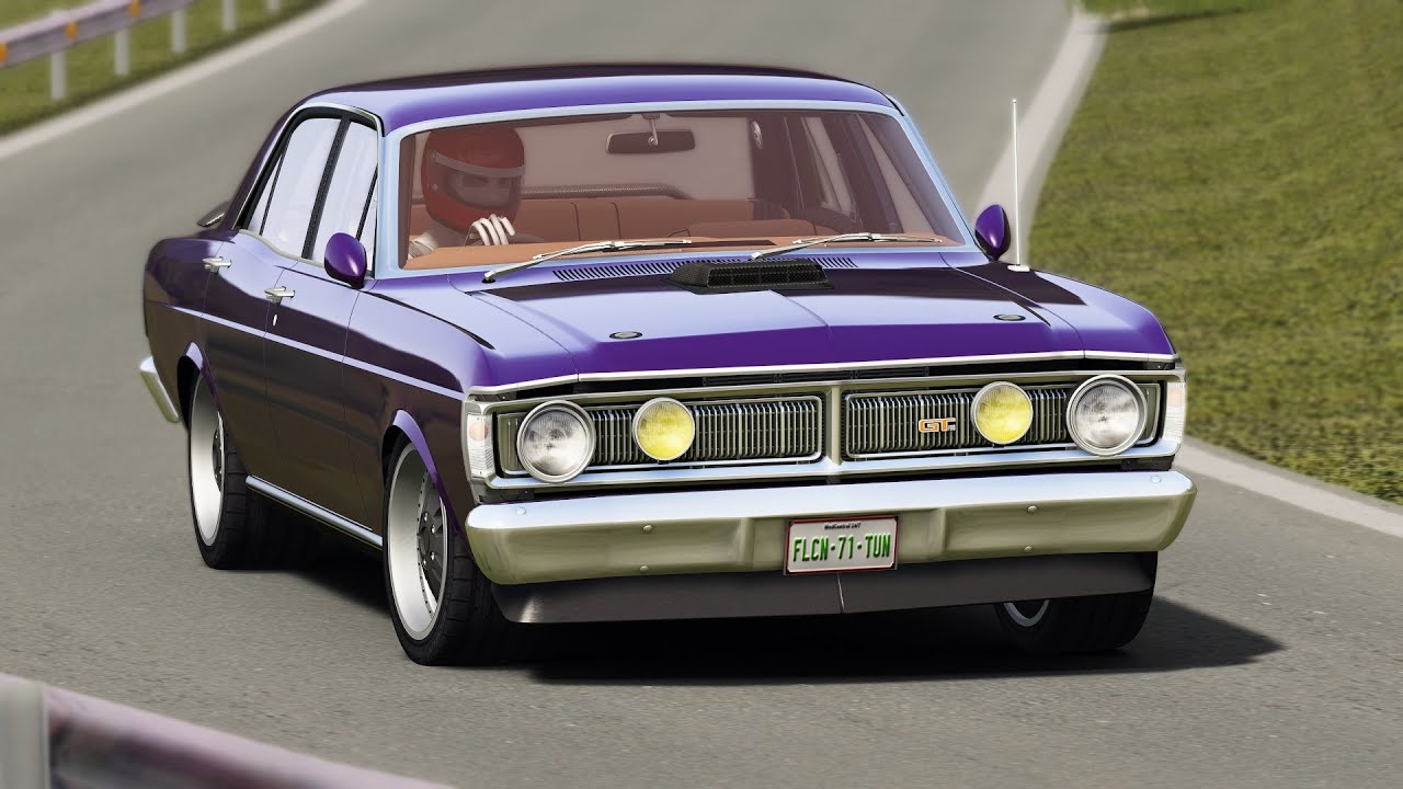 Assetto Corsa Ford Falcon Xy Gt 1971 Tuned Youtube