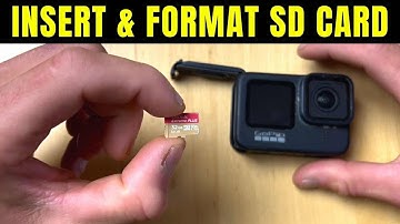 GoPro Hero 10: How to Insert & Format SD Card (Quickly)
