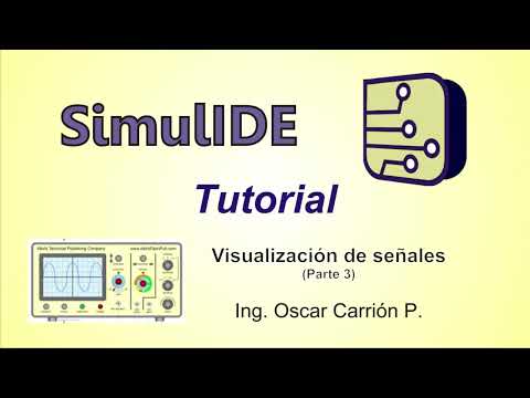 Simulide Tutorial - Signal Visualization Version 0.4.15