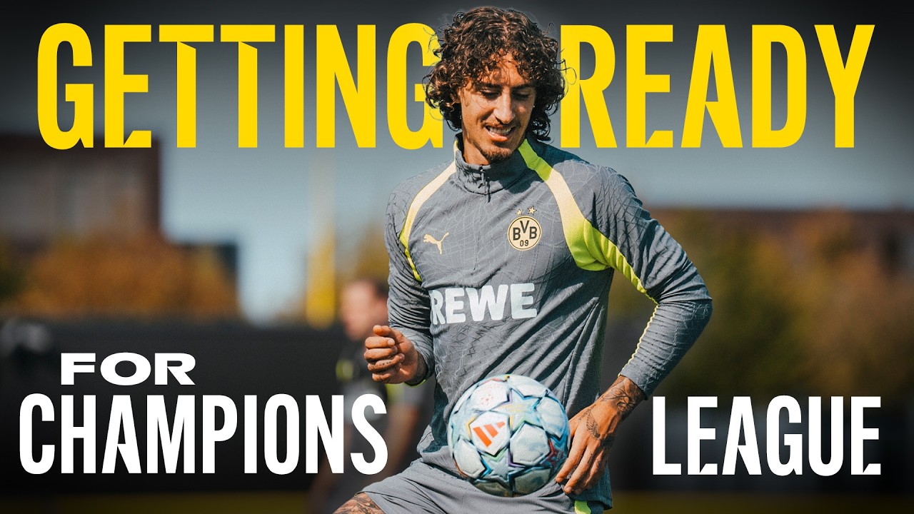 Final preparations for the start of the Champions League | Inside Training | BVB - Villarreal CF