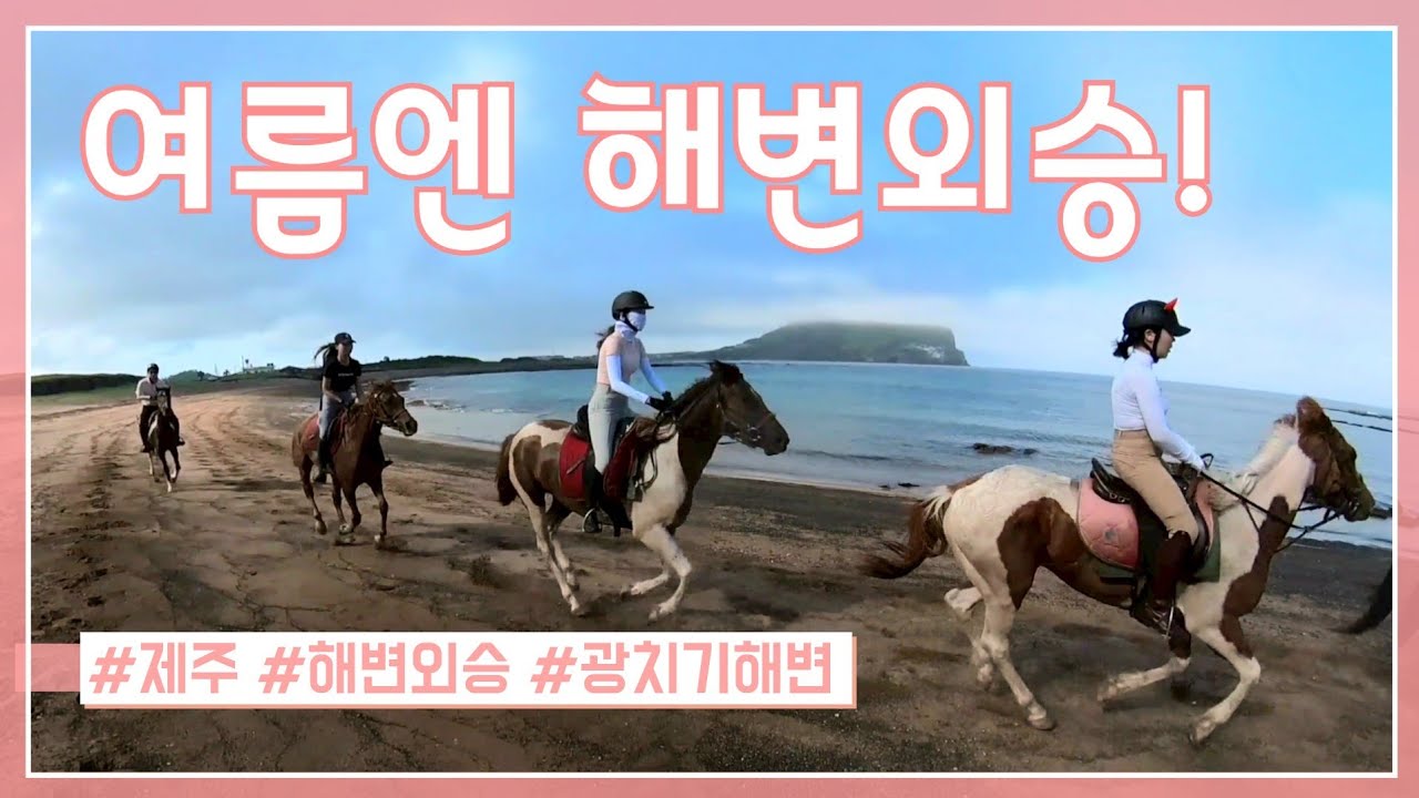 제주외승 | 여름엔 해변외승!!  |