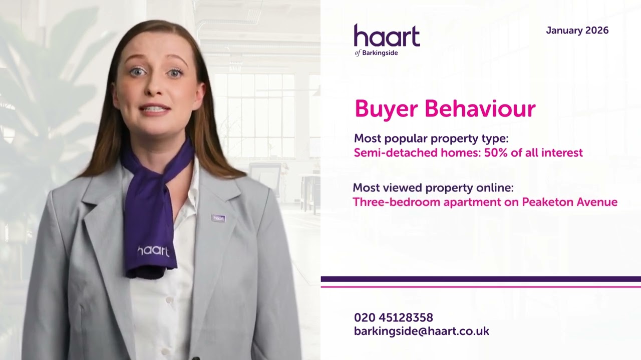 haart Estate Agents Barkingside Monthly Property Market Update for Clayhall   January 2026