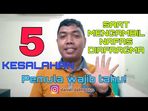 5 Kesalahan Dalam Mengambil Nafas Diafragma