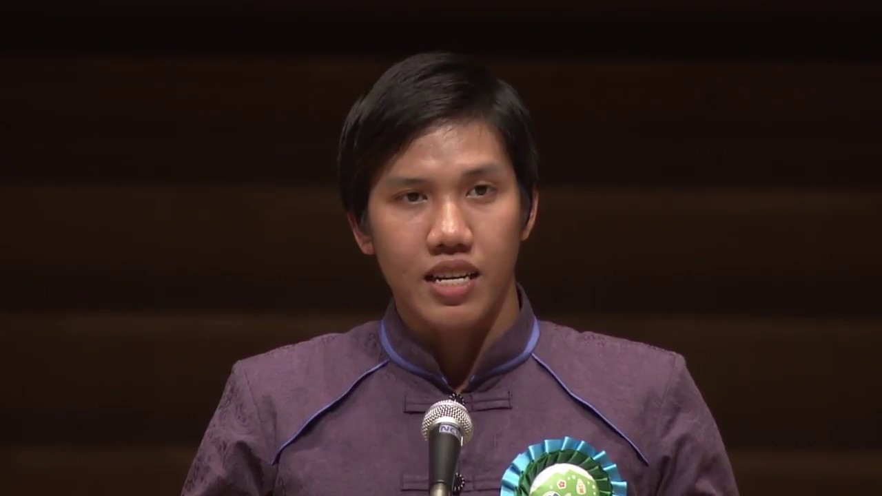 第58回外国人による日本語弁論大会 『ベトナム人を嫌わないで』 ダン ヴェト タン