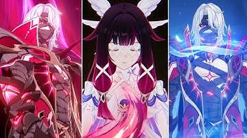 Genshin Impact 6.1 - All Bosses & Ending (Rerir vs Columbina Boss Fight)