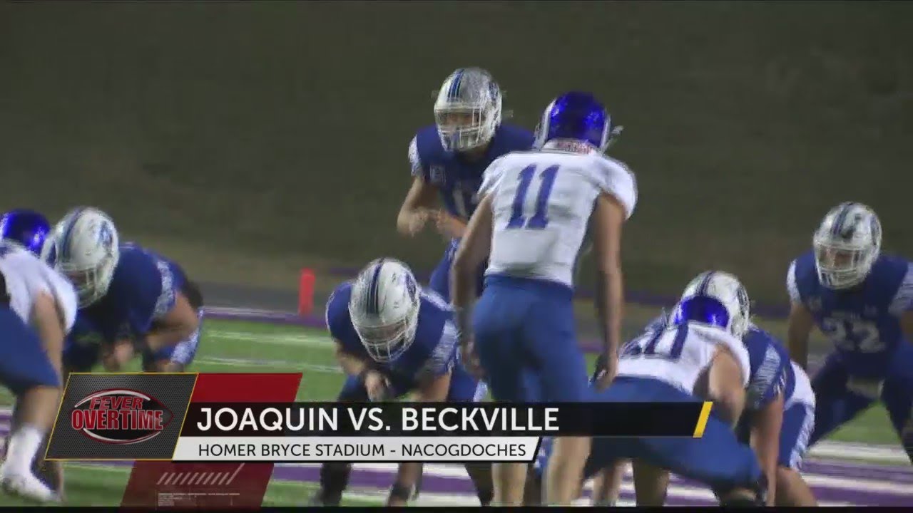 Game of the Week Beckville falls to Joaquin 3514 in second round of