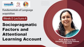 Lec 24: Sociopragmatic factors and attentional learning account