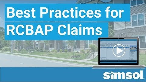 How to Handle RCBAP Claims: Simsol Webinar