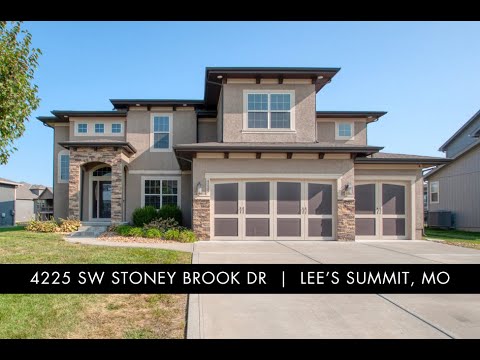 4225 SW Stoney Brook Drive, Lee's Summit, MO home video tour