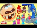 Feeding Mr Play Doh Head Desserts With Drizzle Syrup Feeding Mr Play Doh Head Desserts With Drizzle Syrup
