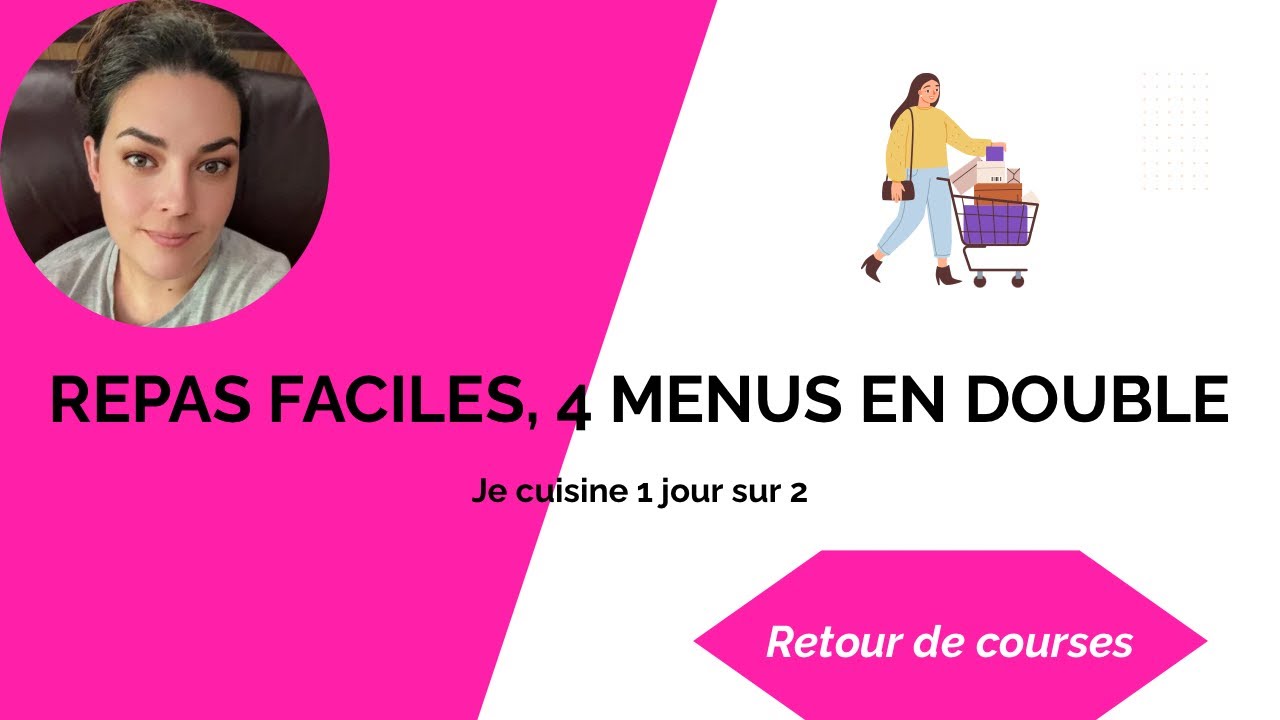 #32 🛒 ReToUr De CoUrSeS | Sans prise de tête | Je réfléchis pour 4 jours, on mange pendant 8 jours 😜