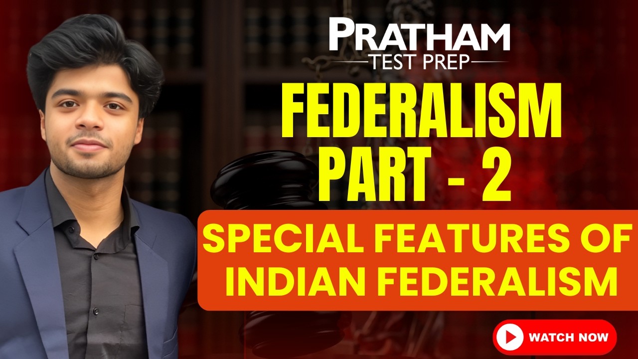 Unique Features of Indian Federalism | Federalism | Separation of Power | Comparison with USA
