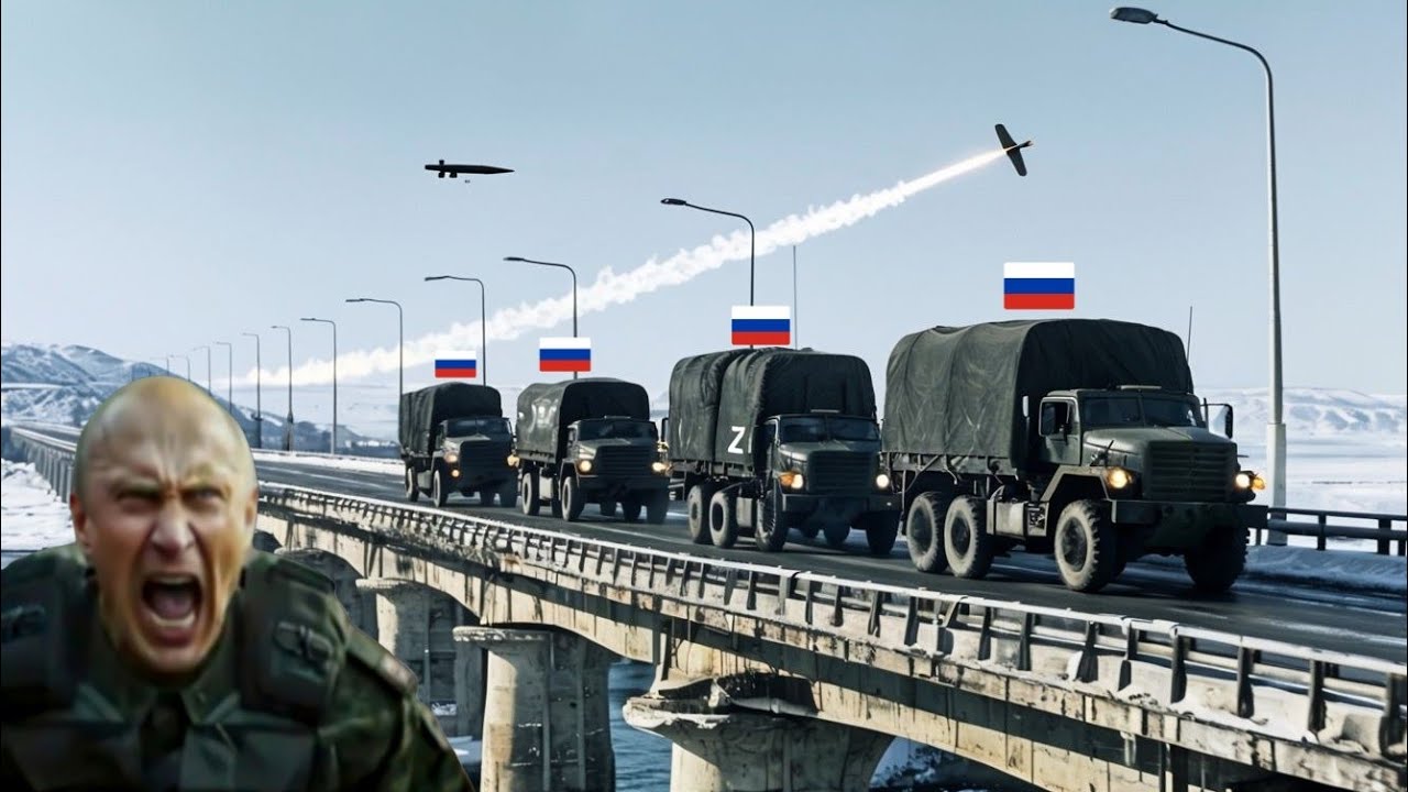 TODAY! Ukraine Waits Until Russian Troops Fill Bridge—then Missile Strike Destroys It