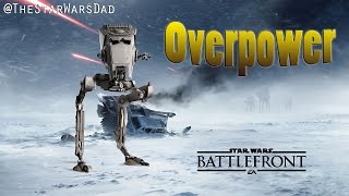 Star Wars Battlefront - Overpower AT-ST Mission PC Gameplay 60FPS (GTX 960 4GB)