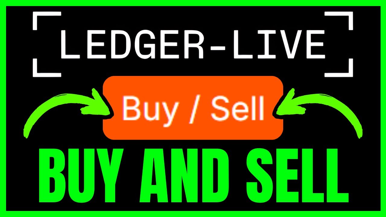 How To BUY AND SELL On Ledger Live (QUICK & EASY) 2026