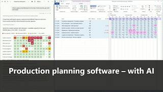 Production planning software with AI: find bottlenecks in the plant – Rillsoft Project