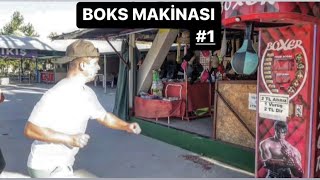 BOKS MAKİNASI CHALLENGE! (BOL YUMRUKLU) #youtuber #youtube #boks