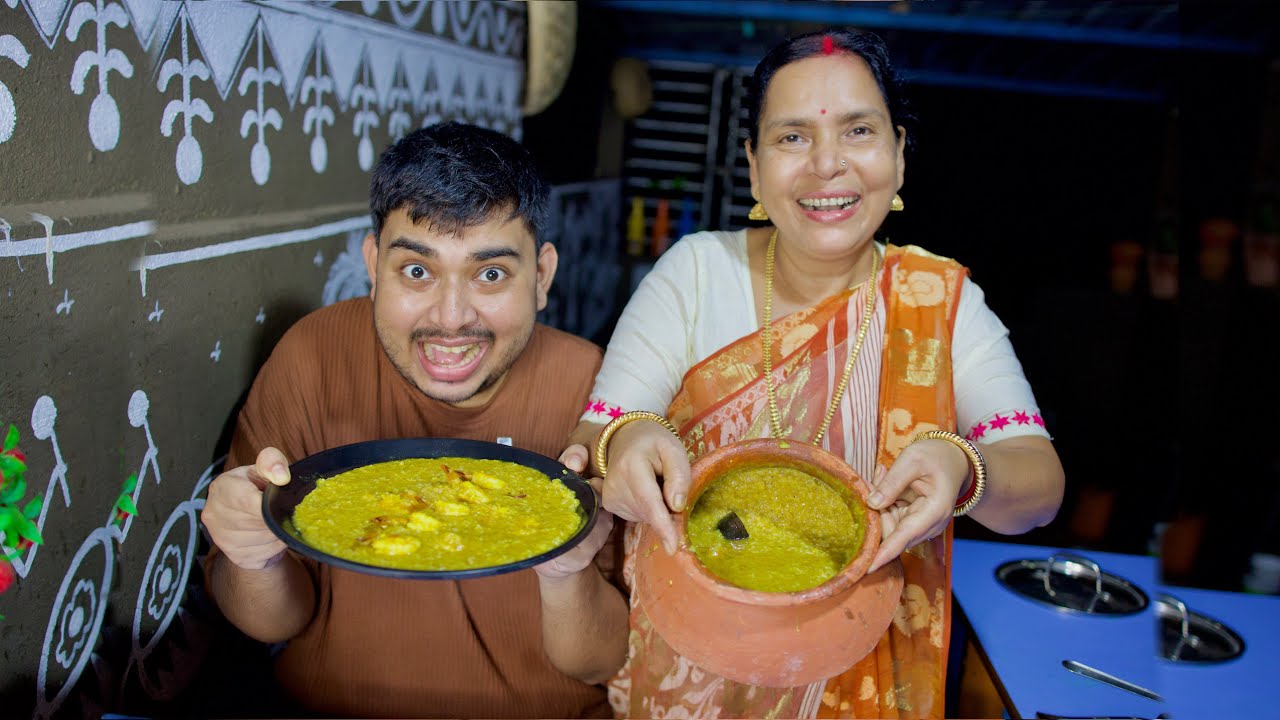 Prawn Khichdi Recipe | বৃষ্টির রাতে চিংড়ি মাছ দিয়ে নতুন ভাবে বানালাম চিংড়ি মাছের খিচুড়ি রেসিপি